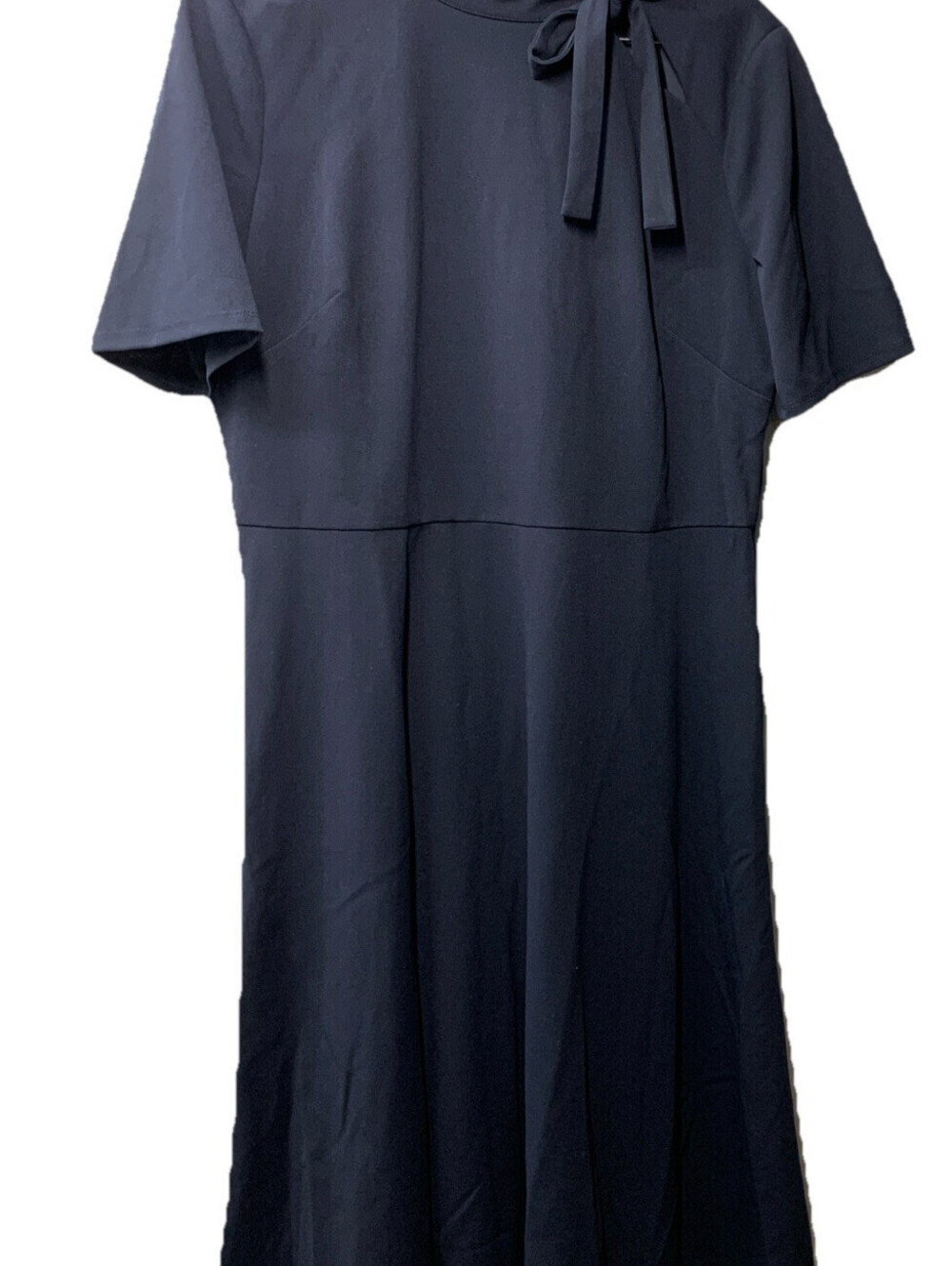 Maggy London Pleated Short Sleeve G5382M Midi 16 Dress Cocktail Party Formal